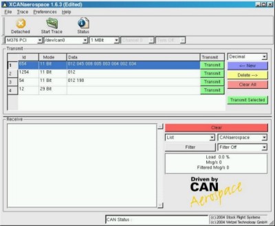 XCANaerospace Monitor